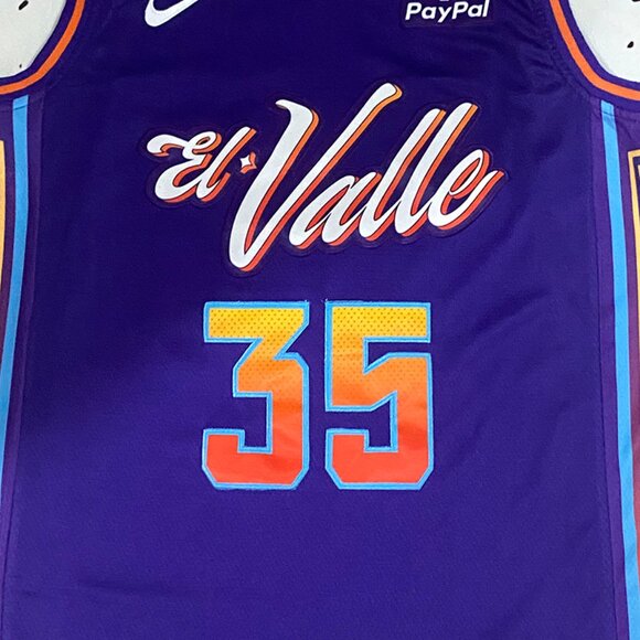 Phoenix Suns Purple Jersey Number Durant 35 - Picture 2 of 7